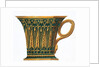 Design for a cup, from the Dagoty porcelain manufacture. Paris, France, 1800 by Unknown