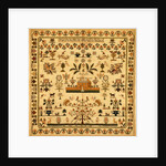 Sampler. England, 19th century by Sophia Stephens
