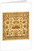 Sampler. England, 19th century by Sophia Stephens