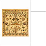 Sampler. England, 19th century by Sophia Stephens