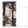 Landing and top of stairs by Anonymous