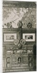 Wall Panelling and Display Cabinet by Anonymous