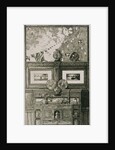 Wall Panelling and Display Cabinet by Anonymous