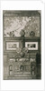 Wall Panelling and Display Cabinet by Anonymous