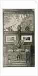 Wall Panelling and Display Cabinet by Anonymous