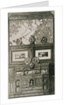 Wall Panelling and Display Cabinet by Anonymous