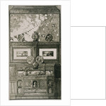 Wall Panelling and Display Cabinet by Anonymous