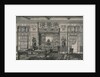 Interior with chiffonier and table by Anonymous