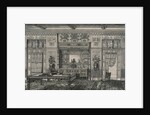 Interior with chiffonier and table by Anonymous