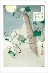The Ghost of Genji's Lover by Tsukioka Yoshitoshi
