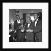 Jazz greats, Ben Webster, Roy Eldridge, Coleman Hawkins and Sonny Stitt by Harry Hammond