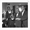 Jazz greats, Ben Webster, Roy Eldridge, Coleman Hawkins and Sonny Stitt by Harry Hammond