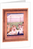 Shah Jahan with one of his sons by Unknown