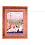 Shah Jahan with one of his sons by Unknown