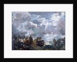 Study of Sky and Trees by John Constable