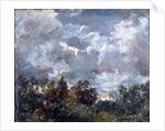 Study of Sky and Trees by John Constable