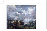 Study of Sky and Trees by John Constable