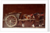 A cart & two horses by John Constable