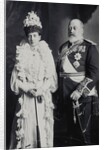 King Edward and Queen Alexandra during the royal couple's visit to Ireland by Lafayette Portrait Studios