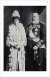 King Edward and Queen Alexandra during the royal couple's visit to Ireland by Lafayette Portrait Studios