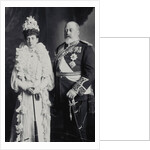 King Edward and Queen Alexandra during the royal couple's visit to Ireland by Lafayette Portrait Studios