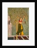 Woman with a parrot. India, 18th century by Unknown