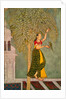 Woman with a parrot. India, 18th century by Unknown