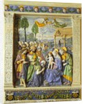 The Adoration of The Magi by Andrea Della Robbia