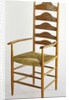 Ladder backed armchair by Ernest William Gimson
