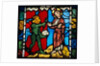 Christ's Temptation in the Wilderness. Troyes, France, early 13th century by Unknown