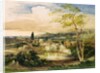 Rome from Borghese Gardens by Samuel Palmer