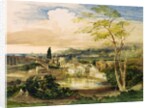 Rome from Borghese Gardens by Samuel Palmer