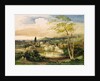 Rome from Borghese Gardens by Samuel Palmer