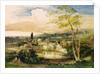 Rome from Borghese Gardens by Samuel Palmer