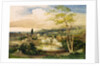Rome from Borghese Gardens by Samuel Palmer