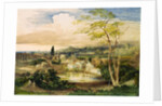 Rome from Borghese Gardens by Samuel Palmer