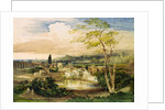 Rome from Borghese Gardens by Samuel Palmer