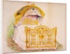 Design for a brass bed by Robert Lloyd Crosby & Co.