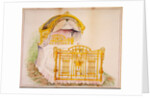 Design for a brass bed by Robert Lloyd Crosby & Co.