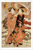 Snow, from The Snow, Moon and Flowers series by Katsukawa Shunsen