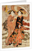 Snow, from The Snow, Moon and Flowers series by Katsukawa Shunsen