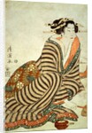 The Angry Drinker by Torii Kiyomitsu II