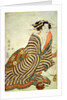 The Angry Drinker by Torii Kiyomitsu II