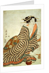 The Angry Drinker by Torii Kiyomitsu II