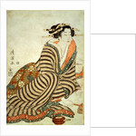 The Angry Drinker by Torii Kiyomitsu II