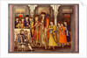 Tilly Kettle painting the portraits of Shuja ud-Daula and his 10 sons. Lucknow, India, early 19th century by Unknown