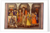 Tilly Kettle painting the portraits of Shuja ud-Daula and his 10 sons. Lucknow, India, early 19th century by Unknown