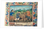 March, from The Playfair Book of Hours. France, late 15th century by Anonymous