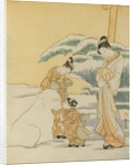 Snowdog by Suzuki Harunobu
