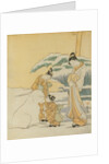 Snowdog by Suzuki Harunobu